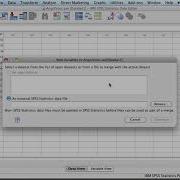 SPSS Merge Cases Variables 2 3