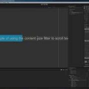 TextMesh Pro Horizontal Scrolling Of Text In Unity 4 6 And 5 0
