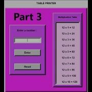 Made A Table Printing Software In Python Using GUI Part 3