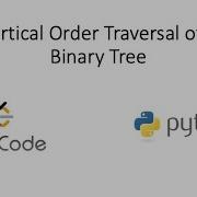 Leetcode Vertical Order Traversal Of A Binary Tree Python