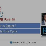 Java Part 48 What Is Applet And Applet Life Cycle Gujarati
