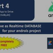 Google Drive Google Sheet As Realtime Database As Firebase Android Studio Project Kotlin Part 4