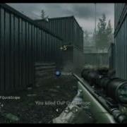 1v1 Area CoD4 EVo GrrR Vs OsP Quickscope SKUNK