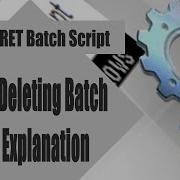 How To Make A Batch File Delete Itself After Execution A Secret Tip
