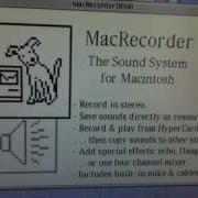 MacRecorder Demo 1987 On HyperCard Sound Editor For Apple Macintosh