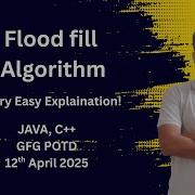 Flood Fill Algorithm GFG POTD 12 April 2025 JAVA C