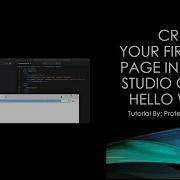 VSCode Tutorial How To Create Your First Web Page In Visual Studio Code Hello World
