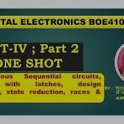One Shot Of Digital Electronics BOE410 Unit 4 Part2 Asynchronous Sequential Circuits In One Shot