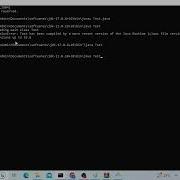 Java Lang UnsupportedClassVersionError