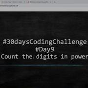 Day9 Problem For Python 30daysCodingChallenge