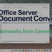 OSDC Tutorial Command Line PDF Watermarking