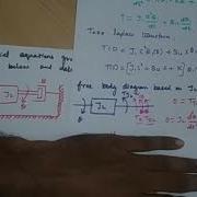 Problem 1 On Determining Transfer Function Of Given Mechanical System
