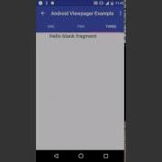 Android ViewPager Example