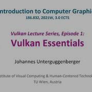 Основы Vulkan Первые шаги разработчика Vulkan Цикл лекций по Vulkan выпуск 1 ECG 2021