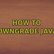 Ubuntu How To Downgrade JAVA