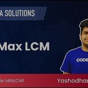 Min Max LCM MINLCM1 SnackDown 21 1A Solutions Official Solution By CodeChef
