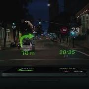 Head Up Display HUD In Sygic GPS Navigation Maps