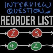 Google Coding Interview Question Reorder List LeetCode 143