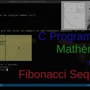 C Programming The Fibonacci Sequence