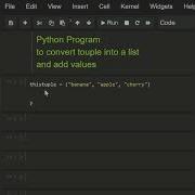 Python Program To Convert Tuple Into A List And Values Coding