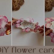 DIY Flower Card Full Tutorial Unique Folding Flower Card For Birthday Love