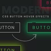 Modern CSS Glowing Button Hover Effects Html CSS Tutorial