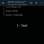 Creating Button With Python Tkinter Shorts