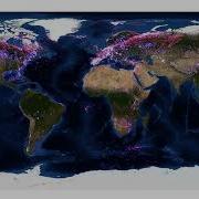 Global Animal Movements Based On Movebank Data Map Updated