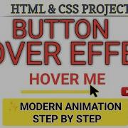 Amazing Button Hover Effects Using HTML CSS Step By Step In Hindi