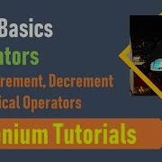 5A Java Basics For Selenium Java Operators Auto Increment And Decrement And Logical Operators