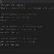 Type Test Operator In Dart Programming Language