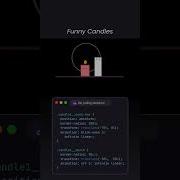 Funny Candle Animation In HTML CSS Shorts HTML CSS