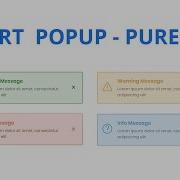 Pure CSS Alert Box Popup