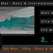 3ds Max Melt Modifier Slice Modifier FFD Modifiers 015