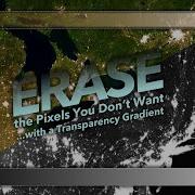 One Minute Map Hack Erase Bits Of An Image With A Transparency Gradient