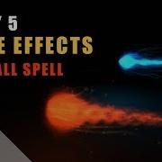 Unity 5 Game Effects VFX Fireball Spell Projectile