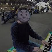 Playing Thomas The Tank Engine Theme In A Train Station