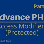 Protected Access Modifier Object Oriented Concept Advance PHP Tutorial Learning Points