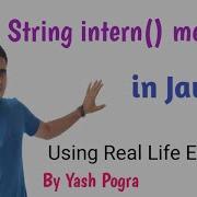 Java String Intern Method Intern Method In Java What Is The Use Of Intern Method In Java