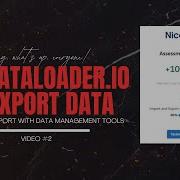 Используйте Dataloader Io для экспорта данных Экспорт данных Salesforce с помощью Data Loader