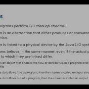Input Output 1 Byte And Character Streams