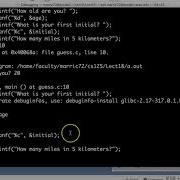 Debugging C Programs With GDB