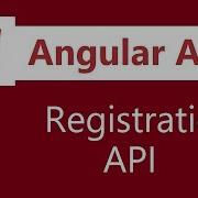 Angular Authentication Tutorial 7 Registration API