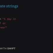 How To Create Strings Swift For Complete Beginners