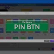 UiFlow2 Basic Tutorial PIN BTN