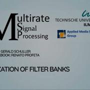 Multirate Signal Processing With Python 15 Optimization Of Filter Banks