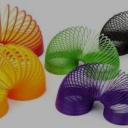 Обзор шагающих пружинок Slinky Слинки Радуга