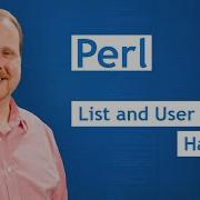Hashing Perl List And User Input