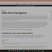 6 Навигация React Navigation StackNavigator для мобильного приложения для React Native