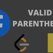 Valid Parentheses Leetcode 20 Javascript